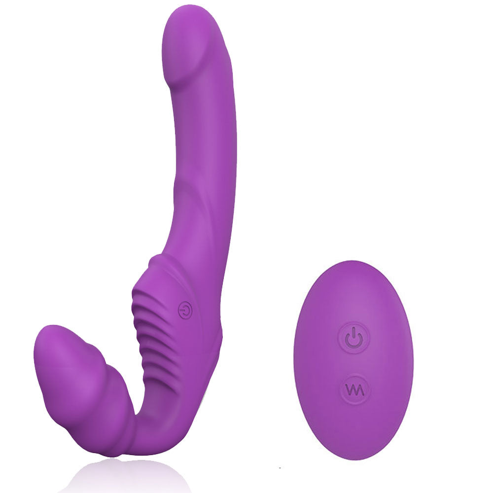 Clitoral G-Spot Vibrator Tongue Licking Toy for Women